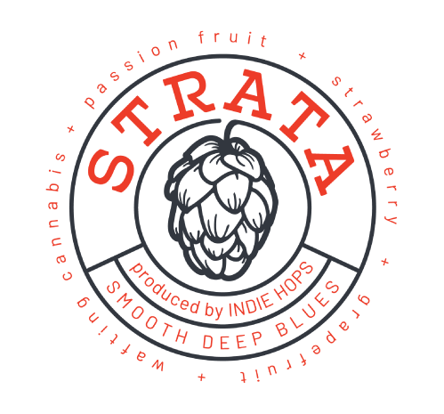Strata®, an Indie Hops variety logo